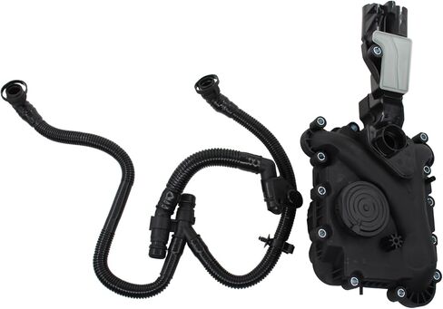 Newyall 3.0TFIS Crank Crank Dep Valve PCV Sepanator مع أنبوب لـ Audi A6 Quattro Q5 Q7 A5 2009-2018 ، فولكس واجن تويرج 2011-2017 in Saudi Arabia