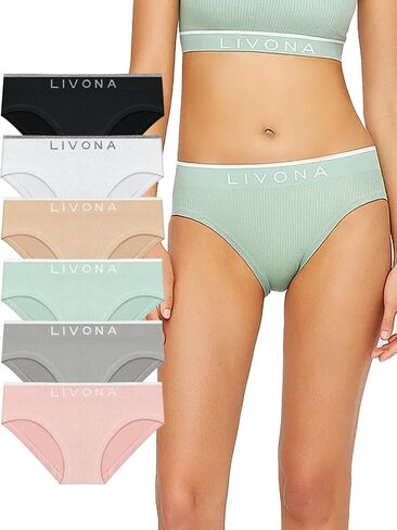 Girls Seamless Ribbed Training Panties - Soft Sports Underwear for Teens in Kuwait