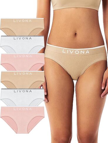 Girls Seamless Ribbed Training Panties - Soft Sports Underwear for Teens in Kuwait
