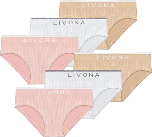 Girls Seamless Ribbed Training Panties - Soft Sports Underwear for Teens in Kuwait