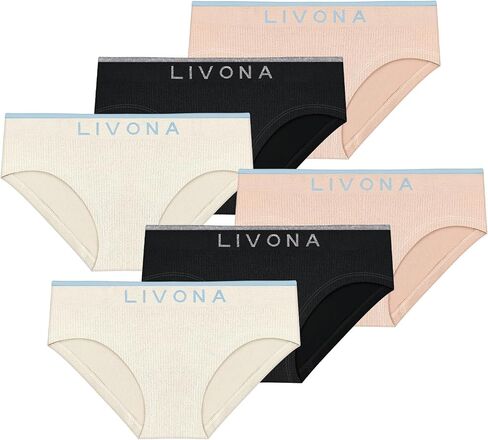 Girls Seamless Ribbed Training Panties - Soft Sports Underwear for Teens in Kuwait