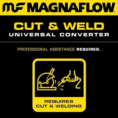 محول Magnaflow الحفاز 333009: 3 "/3" مدخل/منفذ ، كاليفورنيا ، FIT (متوافق مع الكربوهيدرات) in Saudi Arabia