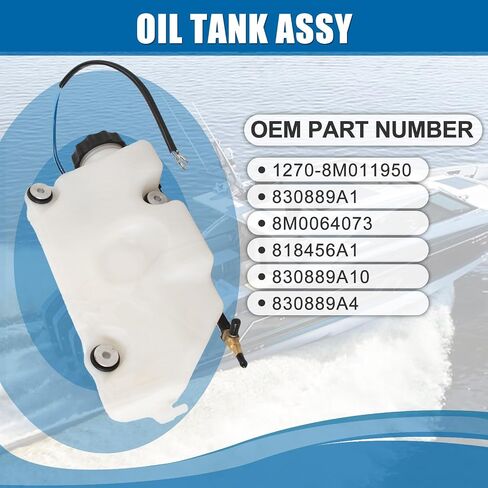 830889A10 Oil Tank Assy Compatible with Mercury Outboard 200 225 250 300 HP Optimax EFI Sea 1270-8M0119508 in Saudi Arabia