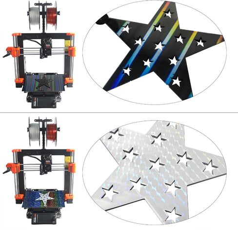 3D Printer Platform for Prussa Original I3 MK3 MK3S MK3S+ MK4 253.8x241mm: Powder-Texture PEI PET Build Plate Fit for 3D Printing Project Spring Steel Sheet Removable and Flexible Bczamd in Saudi Arabia