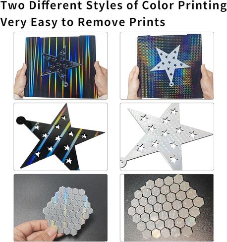 3D Printer Platform for Prussa Original I3 MK3 MK3S MK3S+ MK4 253.8x241mm: Powder-Texture PEI PET Build Plate Fit for 3D Printing Project Spring Steel Sheet Removable and Flexible Bczamd in Saudi Arabia