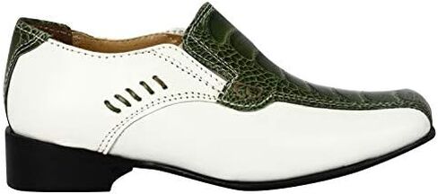 Libertyzeno Boys Animal Animal Print Houndine Leather Kids Lace Up Oxford Dress Shoes for Prom Draduation in Kuwait