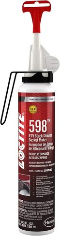Loctite 598 RTV Gasket Maker & Flange Sealant for Automotive: High Temp ، Silicone | Metallic Black ، 190 مل العلبة (PN: 2093362) in Kuwait