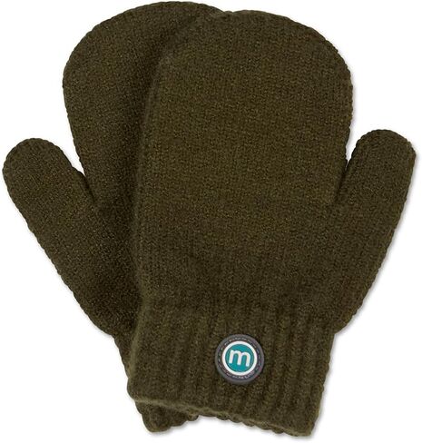 MeMoi Kids Cozy Rayon-Blend Basic Ribbed Knit Mittens in Saudi Arabia