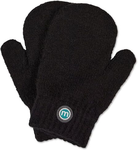 MeMoi Kids Cozy Rayon-Blend Basic Ribbed Knit Mittens in Saudi Arabia