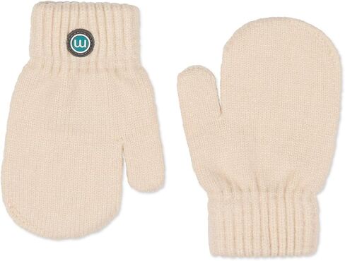 MeMoi Kids Cozy Rayon-Blend Basic Ribbed Knit Mittens in Saudi Arabia