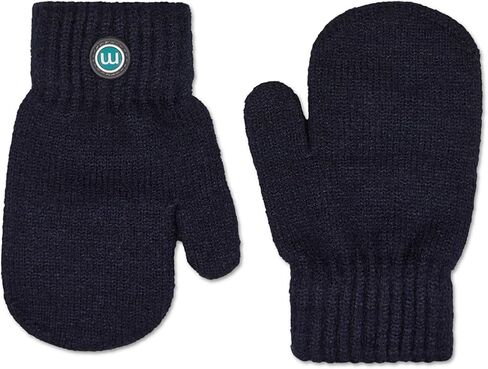 MeMoi Kids Cozy Rayon-Blend Basic Ribbed Knit Mittens in Saudi Arabia