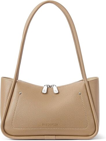 BOSTANTEN Purses for Women Trendy Small Shoulder Bag Vegan Leather Hobo Handbags with Double Zipper in Kuwait