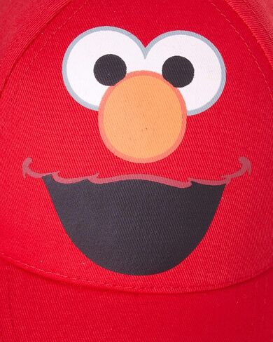 Sesame Street Boys 'Elmo Elmo Set-4 قطعة قبعة قبعة قبعة شتوية ، وشاح من العنق ، القفاز ، وغطاء البيسبول (2T-4T) ، الحجم 2T-4T ، الرمادي/الأحمر Elmo in Saudi Arabia