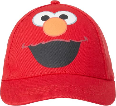 Sesame Street Boys 'Elmo Elmo Set-4 قطعة قبعة قبعة قبعة شتوية ، وشاح من العنق ، القفاز ، وغطاء البيسبول (2T-4T) ، الحجم 2T-4T ، الرمادي/الأحمر Elmo in Saudi Arabia