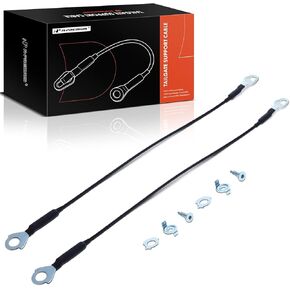 A-Premium Tailgate Support Cable Compatible with Ford F-150 F150 2004-2014 & Lincoln Mark LT 2006-2008, 23-1/2 Inch, Rear Tailgate Driver and Passenger Side, 2-PC Set in Kuwait