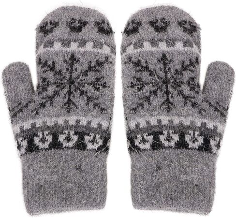 Arctic Paw Women's Snowflake Winter Knit Mittens - Set of 2 Paris in Kuwait