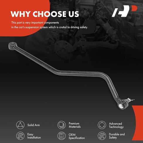 A-Premium Front Steering Bar ، متوافق مع Jeep Grand Cherokee 1993-1998 ، Wrangler 1997-2006 ، Cherokee 1991-2001 ، Comanche 1991-1992 ، TJ 1997-2006 in Saudi Arabia