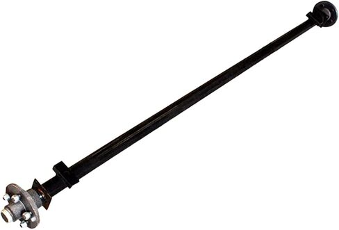 3.5k-3500 Lb Capacity Trailer Idler Straight Axle - 5 on 4.5 Bolt Pattern (Assembled Idler Axle, 73" Hubface-58 Spring Center(5'0Frame)) in Saudi Arabia