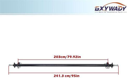 Gxywady 3500 رطل محور المقطورة فقط مع Idler 95 Hub Face 80 Spring Center in Kuwait