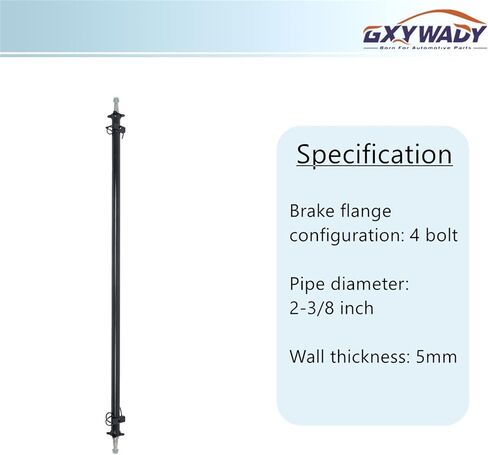 Gxywady 3500 رطل محور المقطورة فقط مع Idler 95 Hub Face 80 Spring Center in Kuwait