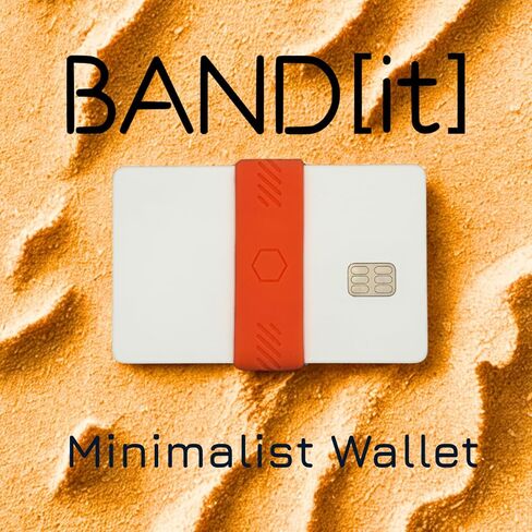 محفظة الحد الأدنى - شريط أموال نحيف EDC للبطاقات والنقد - محفظة الجيب الأمامية البديل - حزام سيليكون مرن (لافندر) in Kuwait