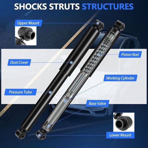 Struts Fronts Fracks Fit for Acura RL 1996 1997 1998 1999 2000 2001 2002 2003 2004 3.5l in Saudi Arabia