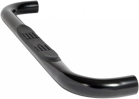 Dee-Zee Nerf Bars لـ RAM 2500/3500 Pickup 1995-2002 | رباعية الكابينة | 4DR | مصقول | 3in. جولة الصلب | أسود فائق in Kuwait