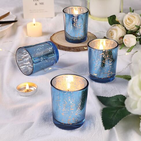 شايات الشاي الذهب شموع حاملي لحفلات الزفاف المركزية ، حاملي الشموع النذرية لحفلات الزفاف منزل الزفاف ، الطاولة - ناخب الزئبق الزئبق ، 24 ٪ in Kuwait