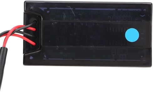 Zjchao دراجة نارية درجة حرارة شاشة LCD رقيقة شاشة ABS HOCKER درجة حرارة العداد DC12V ركوب في الهواء الطلق Universal (الأخضر) in Kuwait