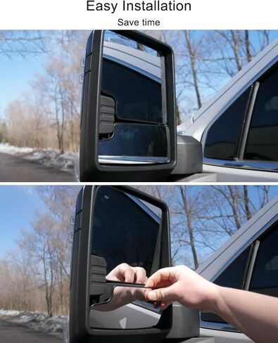 يسار السائق الجانبي المرآة مناسبة لتشيفي سيلفرادو GMC Sierra 1500 2500 HD 3500 HD 2020-2021 استبدال 84468914 ، أسفل مرآة محدب الخلفي مرآة القطر الجانب الأيسر اليسرى in Saudi Arabia