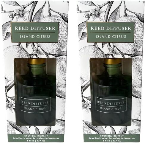 Diffuser Bellevue ، 6 Fl Oz Glass Punduser ، العطور شديدة التركيز مع الزيوت الأساسية ، العطور المنزلية ، الرائحة: البياضات الزرقاء in Kuwait