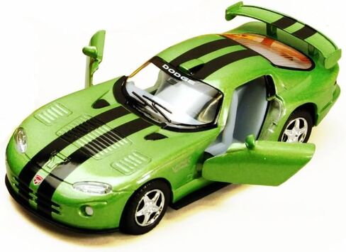 KiNSMART Dodge Viper GTR-S 5inch 1:36Scale Die Cast Metal Model Toy Race Cars Green in Saudi Arabia