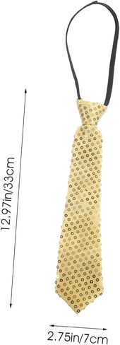 Toyandona requin bow tie necktie rhinestone glitter tie man sparkle parts props neckties just juctie juctie in Kuwait