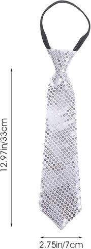 Toyandona requin bow tie necktie rhinestone glitter tie man sparkle parts props neckties just juctie juctie in Saudi Arabia