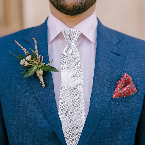Toyandona requin bow tie necktie rhinestone glitter tie man sparkle parts props neckties just juctie juctie in Saudi Arabia