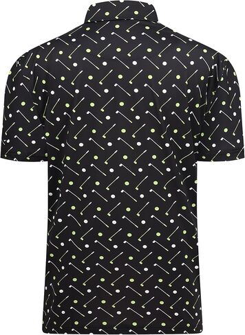 Damipow Boys Golf Shirt Moisture Wicking Youth Polo Shirts Quick Dry Kid Collared Shirt in Kuwait