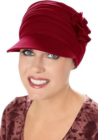Cardani Florette Newsboy Hat في Viscose الفاخرة من الخيزران in Kuwait
