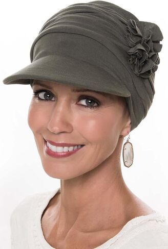 Cardani Florette Newsboy Hat في Viscose الفاخرة من الخيزران in Kuwait