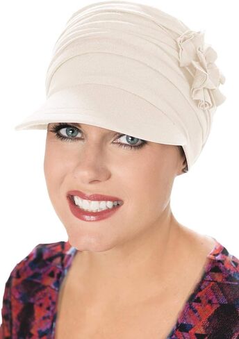 Cardani Florette Newsboy Hat في Viscose الفاخرة من الخيزران in Kuwait