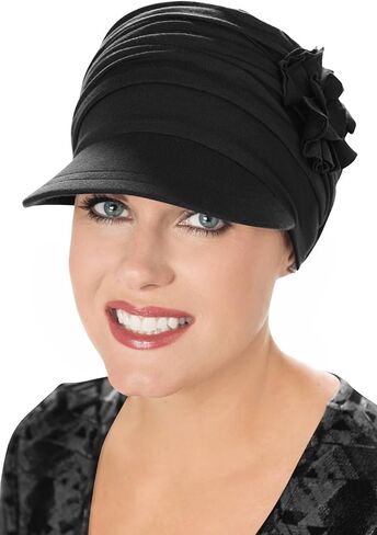 Cardani Florette Newsboy Hat في Viscose الفاخرة من الخيزران in Kuwait