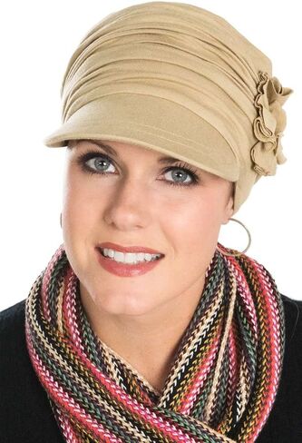 Cardani Florette Newsboy Hat في Viscose الفاخرة من الخيزران in Kuwait