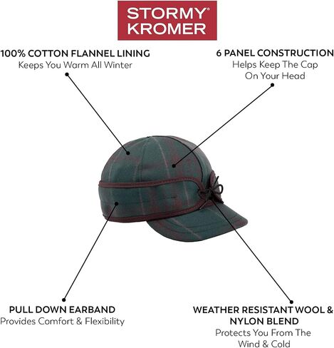 Stormy Kromer The Millie Kromer Cap Size 7 1/4 Arbor in Saudi Arabia
