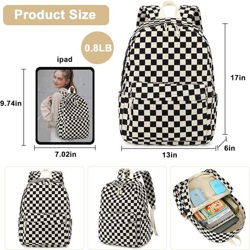 School Backpack for Teen Girls Bookbags Elementary High School Corduroy Laptop Bags Women Travel Daypacks in Saudi Arabia