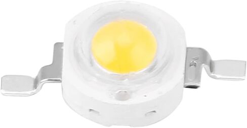 Garosa LED Lamp Beads, 1W High Power LED Light Beads LED Lamp SMD Chip Light Bulb for Home, Studio, Exhibition Foodlight Spotlight Bulb Replacement (Warm White 3000K) in Saudi Arabia