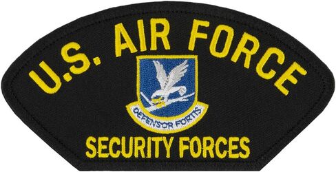 US Air Force - Security Forces Embroidered Patch 5 3/16" x 2 5/8" in Saudi Arabia
