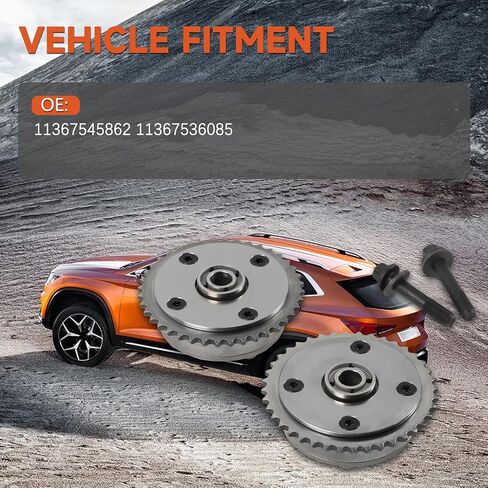 سلسلة توقيت العادم السد Sprockets VVT GEAR W/BOLTSCOMPATIBLE مع MINI COOPER N16B16A 2007-2016 أجزاء ما بعد السوق in Kuwait