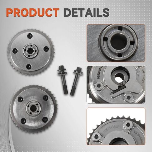 سلسلة توقيت العادم السد Sprockets VVT GEAR W/BOLTSCOMPATIBLE مع MINI COOPER N16B16A 2007-2016 أجزاء ما بعد السوق in Kuwait