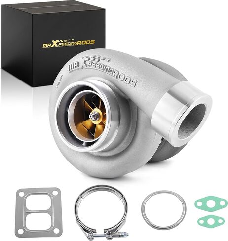 maXpeedingrods T4 Turbo Turbocharger for 4.0L-6.0L Engine, Billet Compressor Wheel, for Chevrolet Camaro Silverado 1500, for Ford Mustang, for Dodge Challenger Charger, Street JD Series in Saudi Arabia