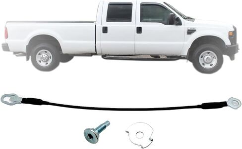 APA Replacement for 1997-2012 F150 F250 Super Duty Pickup Tailgate Cable 21-1/8'' Pair Left and Right with Hardware in Kuwait