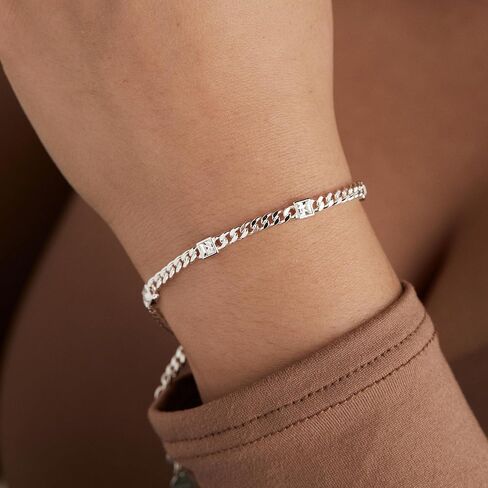 Alex and Ani AA7398239SS، سوار سلسلة كبح جوهرة الميلاد، فضي لامع، أزرق، سبتمبر، أساور in Saudi Arabia